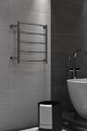 Полотенцесушитель водяной Indigo Arc LASW60-50-б/п-50 58x60 серебристый