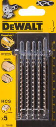 Пилка для лобзика DEWALT EXTREME PRECISION CUT DT2205, 100 x 75 x 2.5 x 30 мм