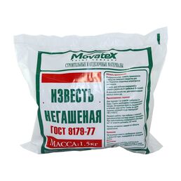 Негашеная известь Movatex Т02366