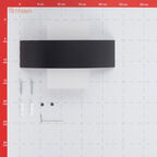 Светильник светодиодный садово-парковый настенный Arte Lamp Croce 3000К 6 Вт IP54 (A1444AP-1BK)