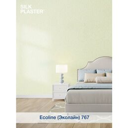 Жидкие обои Silk Plaster Ecoline 767, Оливковый
