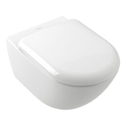 Унитаз подвесной Villeroy&Boch Antao 4674T0R1 безободковый, альпийский белый, без сиденья