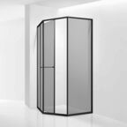 Душевой уголок RGW SV-82B R 120x80 33328282-34R стекло тонированное, профиль черный