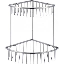 Двойная угловая полка-решетка Savol S-002514-2 23171