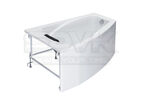 Акриловая ванна Roca Hall Angular L 150x100 асимметричная левая белая ZRU9302864