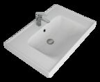 Накладная раковина Brevita Grace 70 см 641600 белая