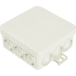 Коробка распределительная Экопласт 85x85x38 мм цвет серый IP55