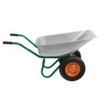 Тачка садовая двухколесная усиленная 320 кг/100 л