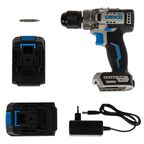 Дрель-шуруповерт аккумуляторная бесщёточная Deko ZKCD20V, 20 В Li-ion 2x2 Ач