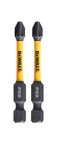 Бита DEWALT PZ2, 57 мм, HEX, 2 шт. (DT70531T-QZ)