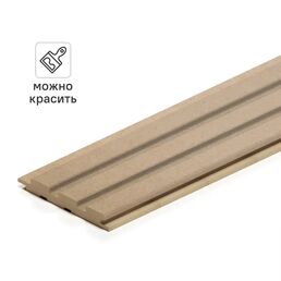 Реечная панель МДФ Stella Битс База бежевая 11.9x270 см