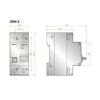 Автоматический выключатель Sigma elektrik дифференциального тока АвДТ AC  2P 30mA 6kA 25A