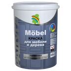Краска ВД-АК 115 для мебели база А цвет белый 0.9 л