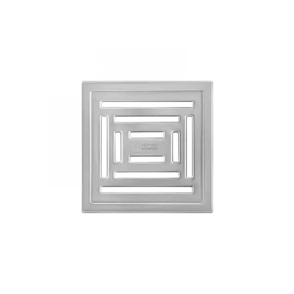 Трап для душа Trend мокрый затвор 100x100 мм пластик/нержавеющая сталь