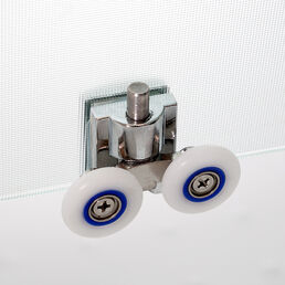 Душевой бокс DTO EM ЕМ4515 LED 150х85 стандартная, стекло матовое, профиль хром