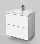 Тумба с раковиной Am.Pm Gem 60 см M90FHX06022WG подвесная белая