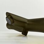 Cмеситель для ванны и душа Paini Сox 78PZ111TH с термостатом, без душевой лейки, черный матовый