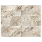 Керамогранит Incolor Miracle 60x120x0.8 см 1.44 м² полированный цвет желтый оникс