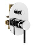 Комплект гигиенического смесителя с верхним душем Plumberia Selection IXO KITZXO15CR хром