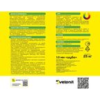 Декоративная штукатурка Vetonit Pas Decofino силикатно-силиконовая 1.0 мм "шуба" база 0000 прозрачная 25кг