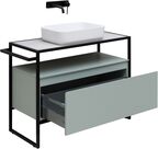 Мебель для ванной Allen Brau Priority 100 см папирус матовый