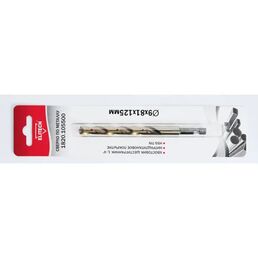 Сверло спиральное по металлу HSS-TIN Elitech 1820.105500 9x125 мм