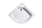 Душевая кабина River Nara Light XL 100х100 10000006219 стекло матовое, профиль матовый хром