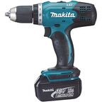 Дрель-шуруповерт аккумуляторная Makita DDF453SYE, 18 В Li-ion 2x1.5 Ач