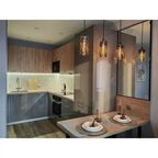 Карниз для кухонного шкафа Аша грей Delinia ID 220x4 см ЛДСП цвет светло-серый
