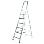 Стремянка алюминиевая Ladderbel STR-AL-6 6 ступеней, максимальная нагрузка 150 кг