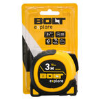 Рулетка Bolt eXplore с автостопом магнитная 3 м x 16 мм