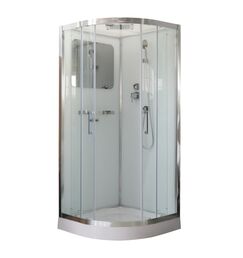Душевая кабина Ceruttispa Viva101 100 профиль хром