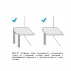 Ножка для мебели телескопическая круглая Edson ⌀50 мм высота 710-1100 мм хром