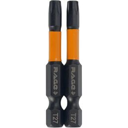 Бита ударная Rage 554149 T27x50 мм, 2 шт.