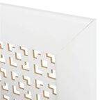 Экран для радиатора Дамаско 120x60 см цвет белый