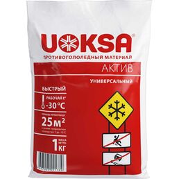 Универсальный противогололедный материал UOKSA Актив 1789