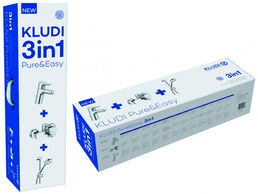 Комплект смесителей для ванны Kludi Комплект 3в1 Pure&Easy 376850565