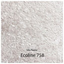 Жидкие обои Silk Plaster Ecoline 758, Светло бежевый