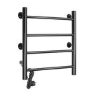 Полотенцесушитель электрический Domoterm DMT 109-4 50x50 ЧРН EK L