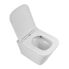Унитаз подвесной BelBagno Ardente-R BB520CH-TOR/BB2322SC безободковый, с сиденьем микролифт, белый