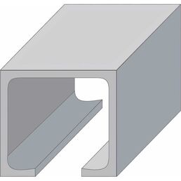 Верхняя направляющая для раздвижных дверей Palladium N1 12054
