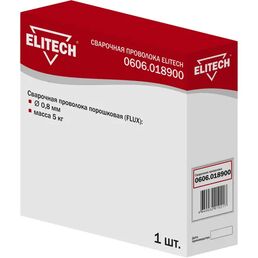 Проволока порошковая Elitech 0606.018900 0.8 мм 5 кг