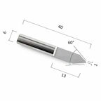 Гравер конический DJTOL NJ6.6010