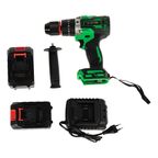 Дрель-шуруповерт аккумуляторная ударная бесщеточная Zitrek Green Impact 084-1072, 18 В Li-ion 2x5 Ач