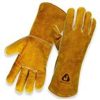 Jeta Safety Краги сварщика с подкладкой, швы Кевлар, размер 10/XL JWK301-XL
