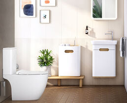 Унитаз напольный с бачком Vitra 9830B003-7204 65 см белый, с крышкой микролифт