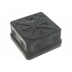 Коробка распределительная (HF) черная 80х80х40 IP66 Промрукав 60-0210-9005
