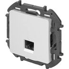 Розетка компьютерная RJ45 категория 5e UTP - Lexman Lilian - алюминий
