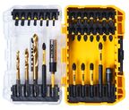 Набор бит, насадок и сверл в кейсе DEWALT DT70741T, FLEXTORQ 31 предмет