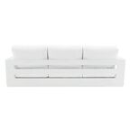 Диван садовый Naterial Lagun 225x85x54 см алюминий цвет белый